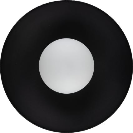 Φωτιστικό τοίχου SLATE 1xG9/8W/230V διάμετρος 28 cm μαύρο