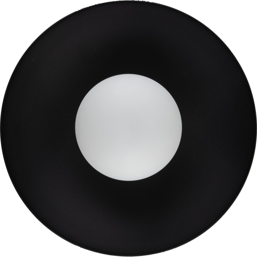 Φωτιστικό τοίχου SLATE 1xG9/8W/230V διάμετρος 28 cm μαύρο