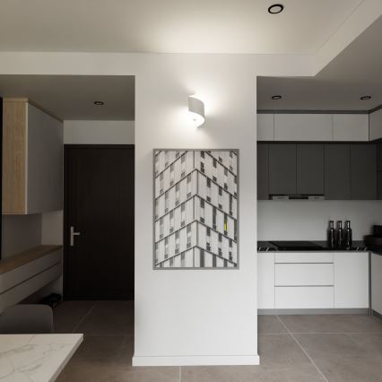 Φωτιστικό τοίχου SPINER 1xG9/8W/230V λευκό