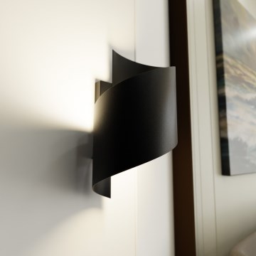 Φωτιστικό τοίχου SPINER 1xG9/8W/230V μαύρο