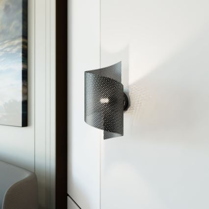 Φωτιστικό τοίχου SPIRAL 1xG9/8W/230V μαύρο