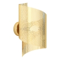 Φωτιστικό τοίχου SPIRAL 1xG9/8W/230V χρυσό