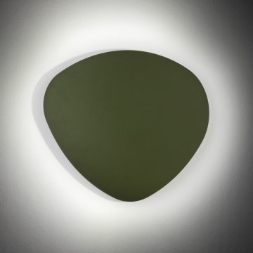 Φωτιστικό τοίχου STONE 3xG9/8W/230V 37x49 cm πράσινο