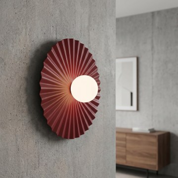 Φωτιστικό τοίχου UMBRA 1xG9/8W/230V κόκκινο