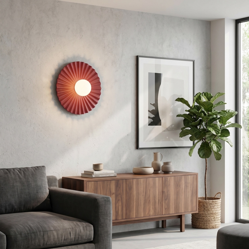 Φωτιστικό τοίχου UMBRA 1xG9/8W/230V κόκκινο