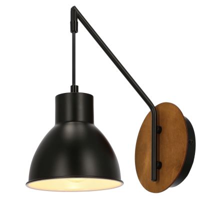 Φωτιστικό τοίχου VARIO 1xE27/60W/230V Σημύδα