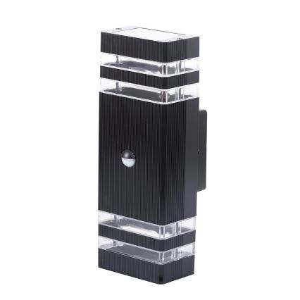 Φωτιστικό τοίχου εξωτερικού χώρου με αισθητήρα BREZZA 2xGU10/35W/230V IP65