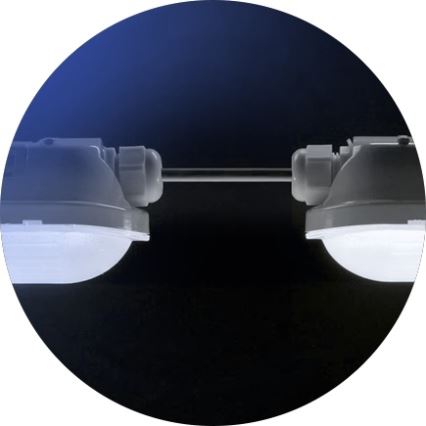 Φωτιστικό εργασίας φθορίου LED LIMEA GIGANT LED/38W/230V IP65 1190mm μαύρο