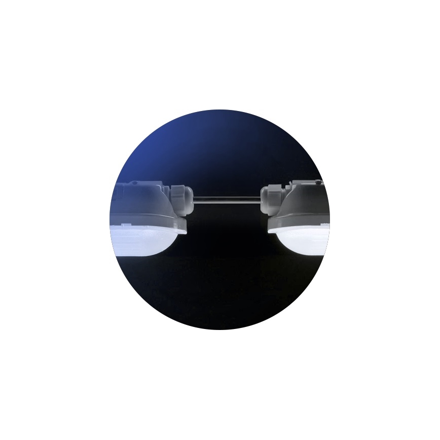 Φωτιστικό εργασίας φθορίου LED LIMEA GIGANT LED/38W/230V IP65 1190mm μαύρο