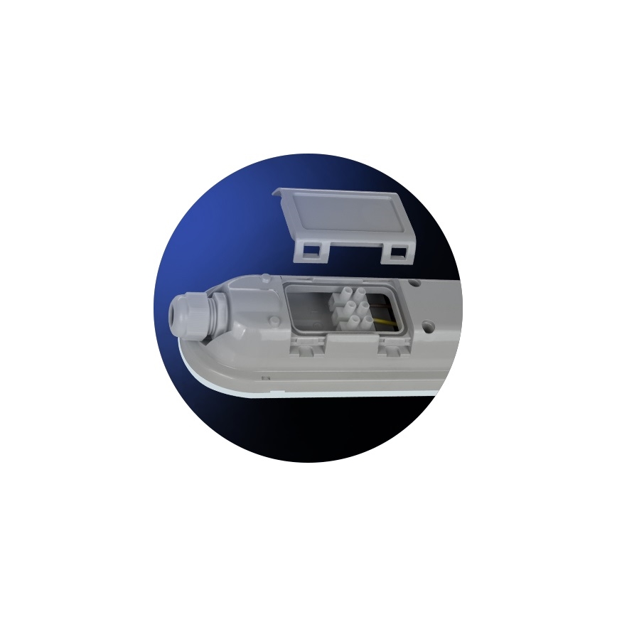 Φωτιστικό εργασίας φθορίου LED LIMEA GIGANT LED/38W/230V IP65 1190mm μαύρο