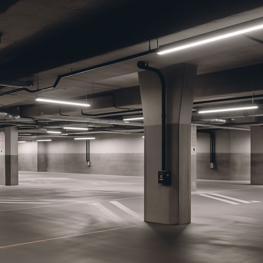 Φωτιστικό εργασίας φθορίου LED LIMEA GIGANT PRO LED/12/21W/230V 4000K IK10 IP66 60 cm