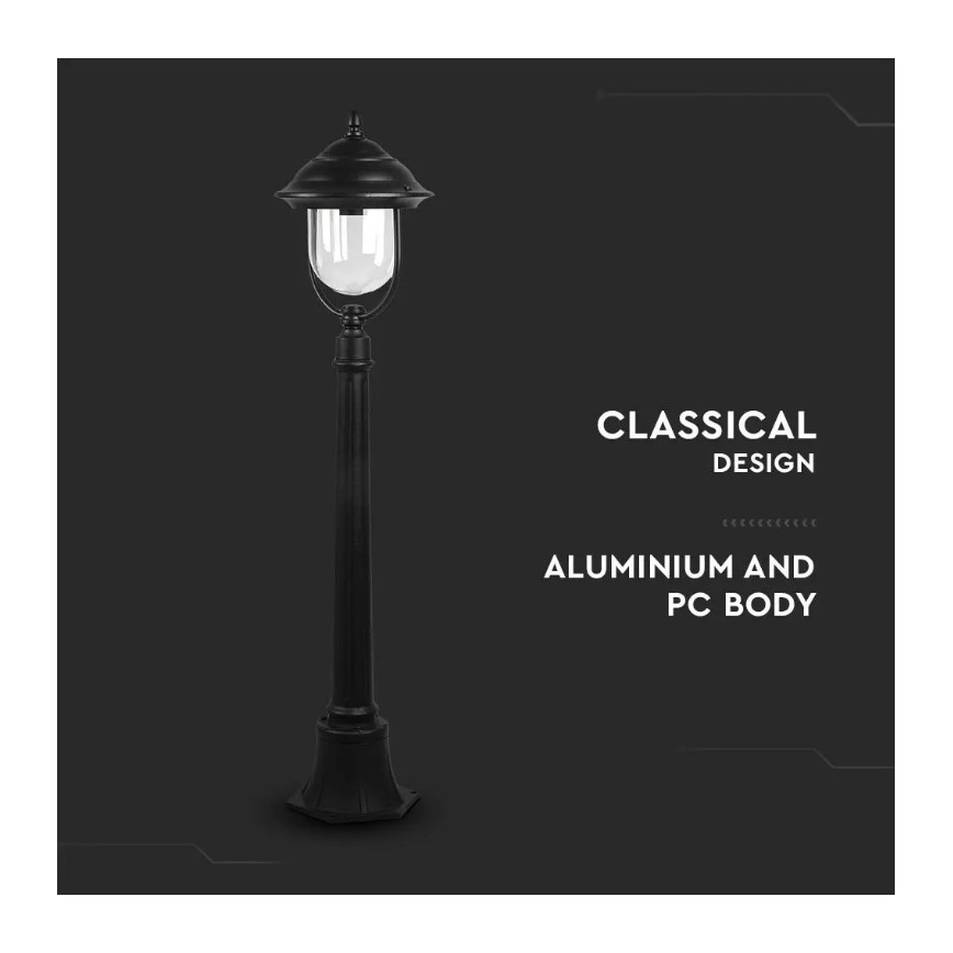 Φωτιστικό εξωτερικού χώρου 1xE27/60W/230V  111 cm IP44