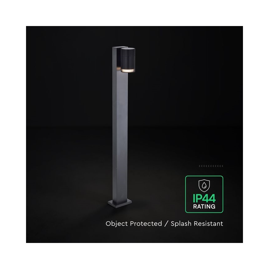 Φωτιστικό εξωτερικού χώρου 1xGU10/10W/230V IP44 50 cm μαύρο