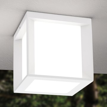 Φωτιστικό εξωτερικού χώρου HENRY 1xE27/15W/230V 16x16 cm IP44 λευκό