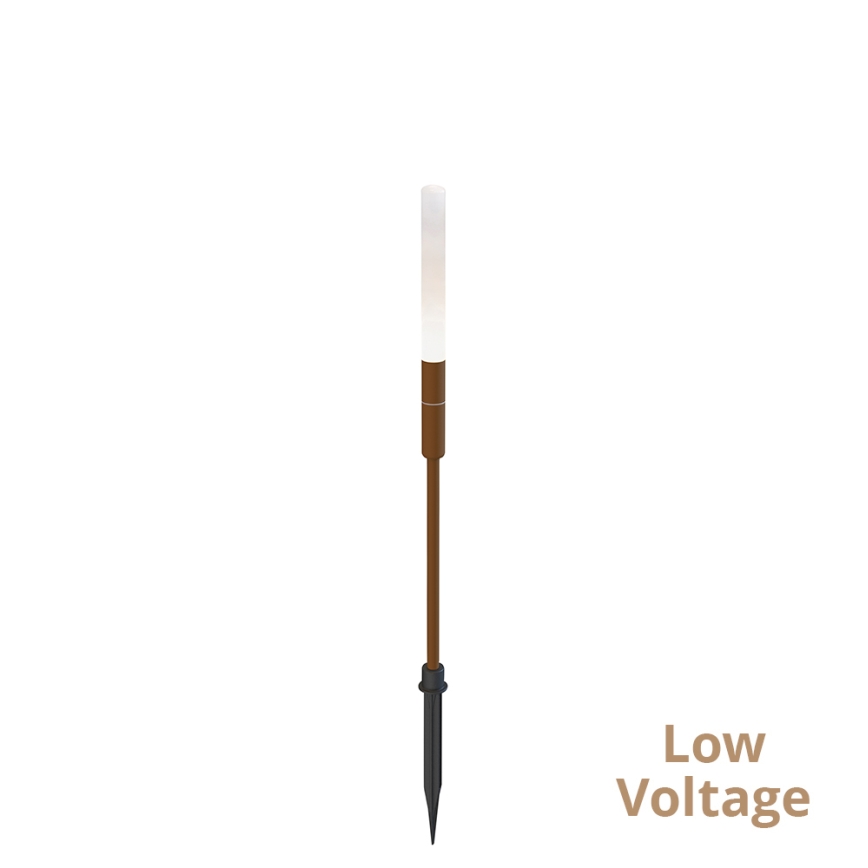 Φωτιστικό εξωτερικού χώρου LED STICK LED/1,5W/24V IP65 καφέ