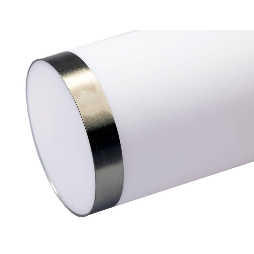 Φωτιστικό εξωτερικού χώρου LIVIA 1xE27/10W/230V 45 cm IP44 ασημί