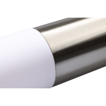 Φωτιστικό εξωτερικού χώρου LIVIA 1xE27/10W/230V 45 cm IP44 ασημί