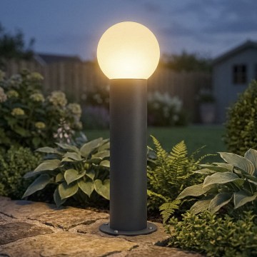 Φωτιστικό εξωτερικού χώρου STONO 1xE27/15W/230V 80 cm IP65 ανθρακί