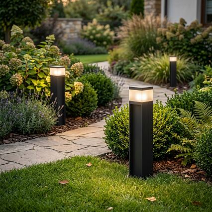 Φωτιστικό εξωτερικού χώρου VESPER 1xG9/5W/230V IP44 50 cm μαύρο