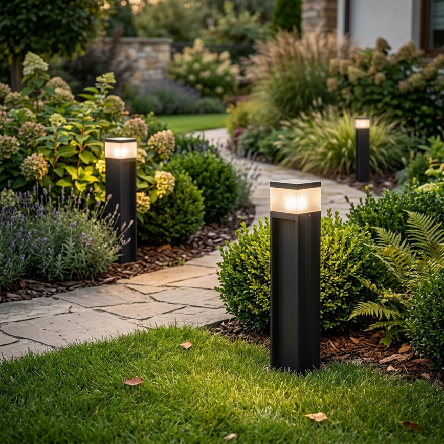 Φωτιστικό εξωτερικού χώρου VESPER 1xG9/5W/230V IP44 50 cm μαύρο