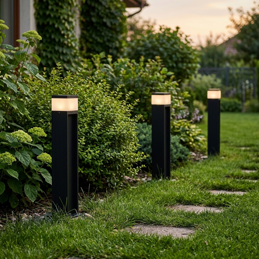Φωτιστικό εξωτερικού χώρου VESPER 1xG9/5W/230V IP44 50 cm μαύρο