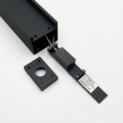 Φωτιστικό εξωτερικού χώρου VESPER 1xG9/5W/230V IP44 50 cm μαύρο