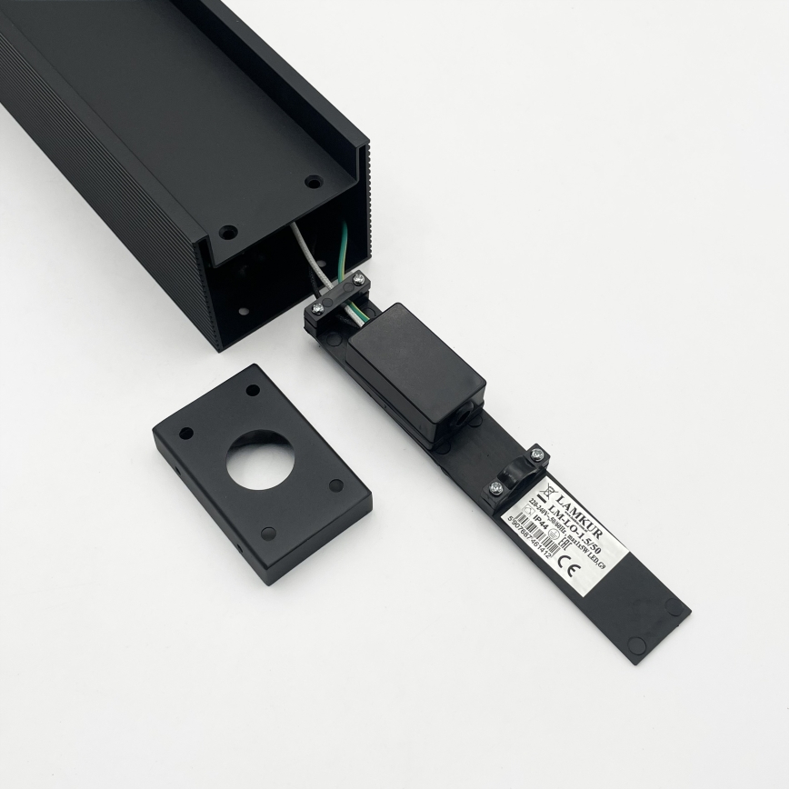 Φωτιστικό εξωτερικού χώρου VESPER 1xG9/5W/230V IP44 50 cm μαύρο