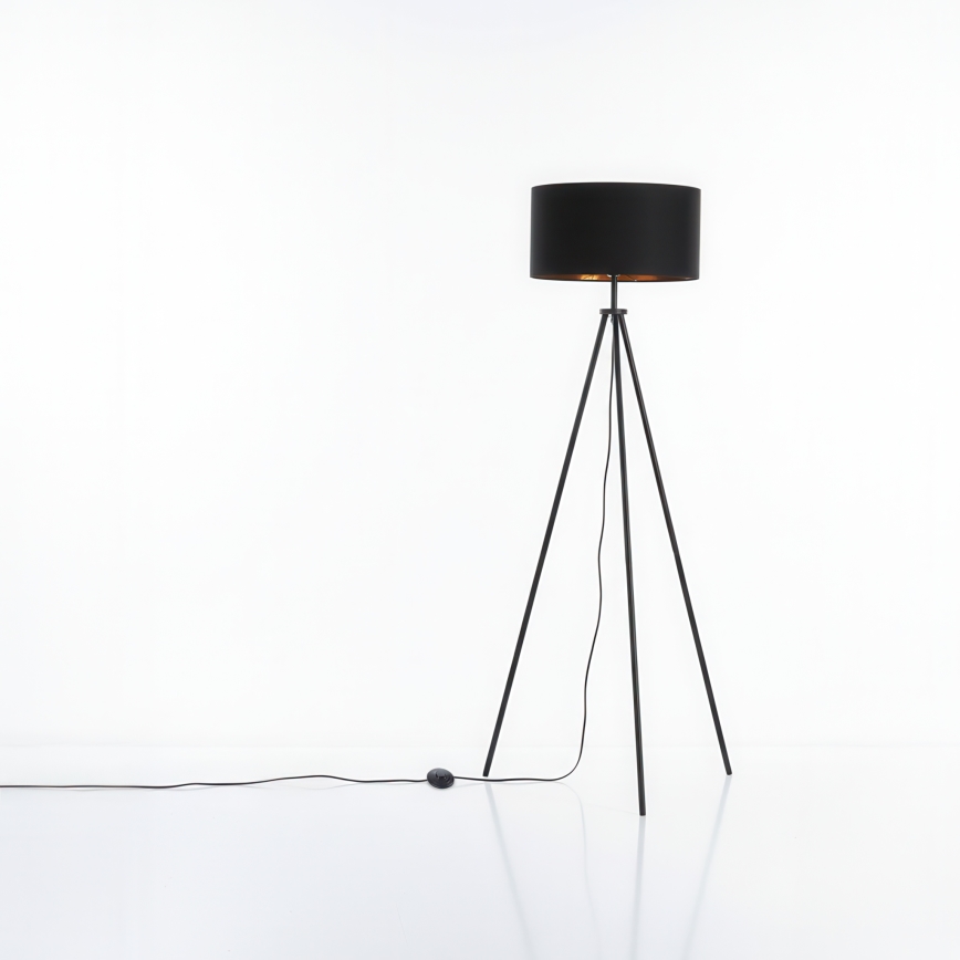 Φωτιστικό δαπέδου 1xE27/40W/230V μαύρο