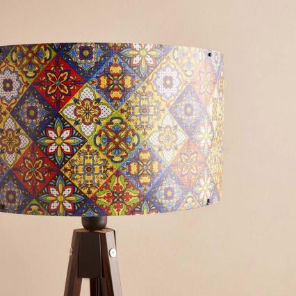 Φωτιστικό δαπέδου AYD 1xE27/40W/230V καφέ/πολύχρωμο