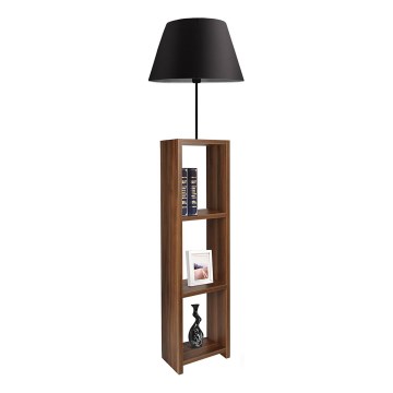 Φωτιστικό δαπέδου AYD 1xE27/40W/230V καφέ/μαύρο