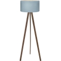 Φωτιστικό δαπέδου AYD 1xE27/40W/230V καφέ/μπλε