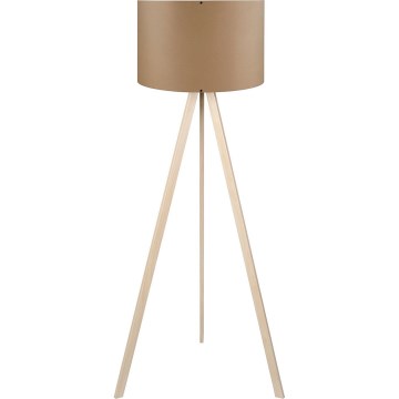 Φωτιστικό δαπέδου AYD 1xE27/40W/230V καφέ/μπεζ