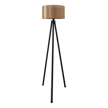 Φωτιστικό δαπέδου AYD 1xE27/40W/230V μαύρο/καφέ