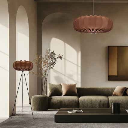 Φωτιστικό δαπέδου CAFEE 1xE27/40W/230V καφέ/μαύρο