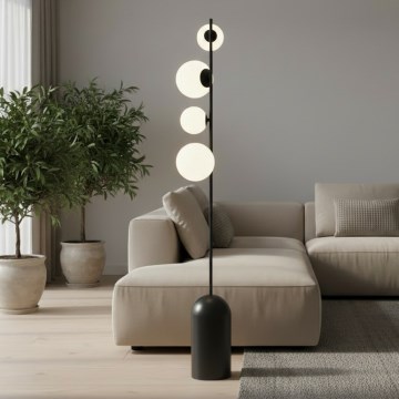 Φωτιστικό δαπέδου ETNO 4xG9/8W/230V μαύρο