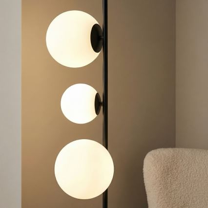 Φωτιστικό δαπέδου ETNO 4xG9/8W/230V μαύρο