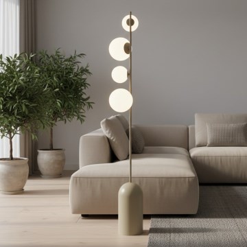 Φωτιστικό δαπέδου ETNO 4xG9/8W/230V μπεζ