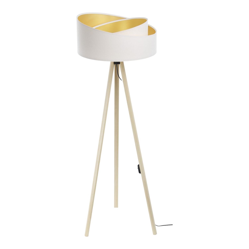 Φωτιστικό δαπέδου GALAXY 1xE27/60W/230V λευκό/μπεζ