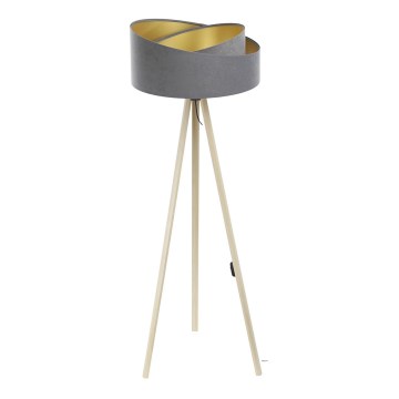 Φωτιστικό δαπέδου GALAXY 1xE27/60W/230V γκρι/μπεζ