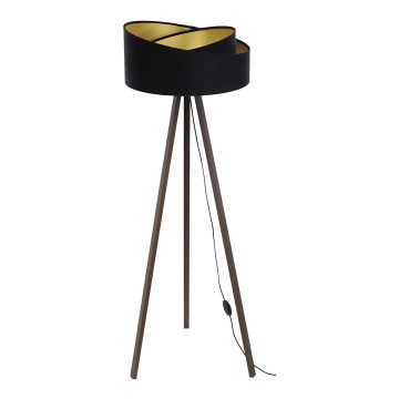 Φωτιστικό δαπέδου GALAXY 1xE27/60W/230V μαύρο/καφέ