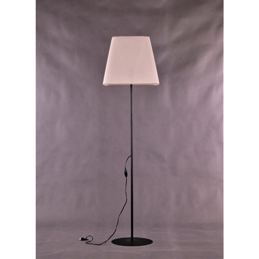 Φωτιστικό δαπέδου MARTINA 1xE27/15W/230V μαύρο/λευκό