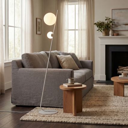 Φωτιστικό δαπέδου TATU 2xG9/8W/230V λευκό