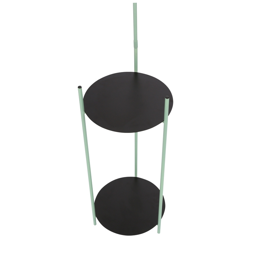 Φωτιστικό δαπέδου WALK 1xE27/40W/230V τιρκουάζ