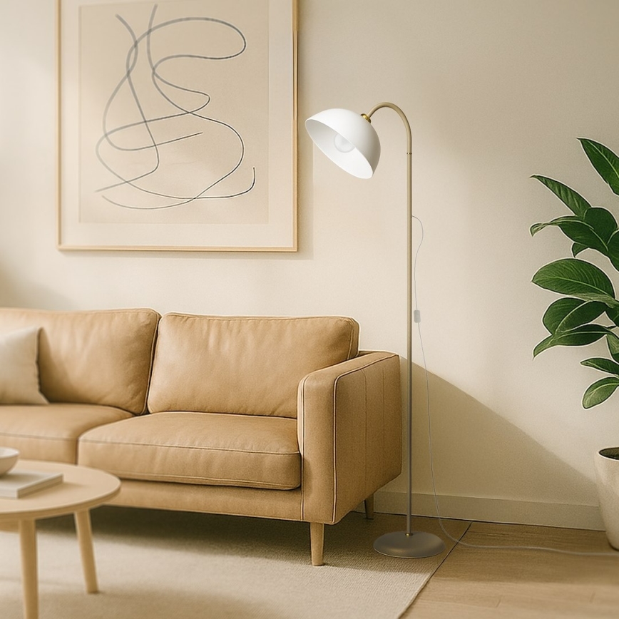 Φωτιστικό δαπέδου ZACK 1xE27/60W/230V μπεζ