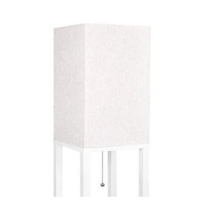 Φωτιστικό δαπέδου με ράφια 1xE27/60W/230V λευκό