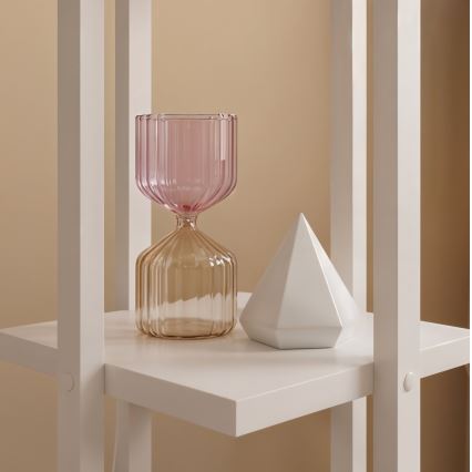 Φωτιστικό δαπέδου με ράφια NORA 1xE27/40W/230V λευκό