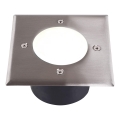 Φωτιστικό δρόμου LED MIVO LED/3W/230V 12x12 cm IP67 ματ χρώμιο
