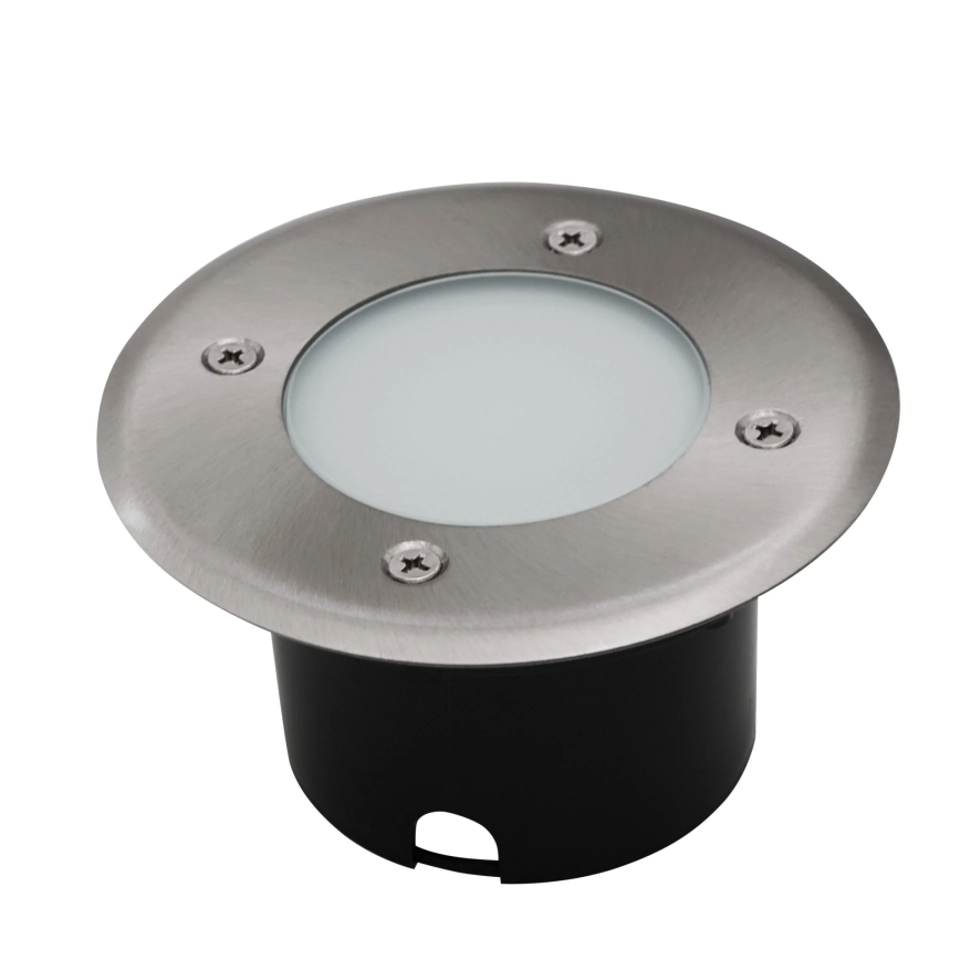 Φωτιστικό δρόμου LED MIVO LED/3W/230V διάμετρος 12 cm IP67 ματ χρώμιο