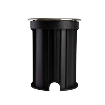 Φωτιστικό δρόμου εξωτερικού χώρου LUKKA CONNECT 1xGU10/4W/230V IP67 ματ χρώμιο στρογγυλό