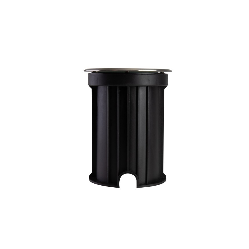 Φωτιστικό δρόμου εξωτερικού χώρου LUKKA CONNECT 1xGU10/4W/230V IP67 ματ χρώμιο στρογγυλό